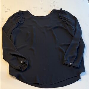 LOFT Black Blouse